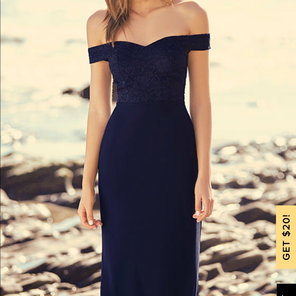 Lulus Off The Shoulder Dress